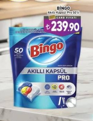 Bingo Akıllı Kapsül Pro 50'Li