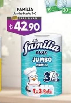 Familia Jumbo Havlu 1=3