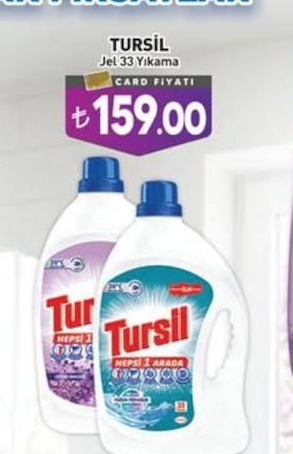 Tursil Jel 33 Yıkama