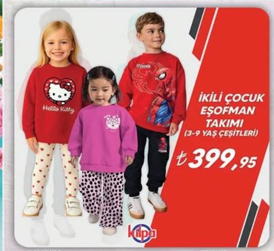 İkili Çocuk Eşofman Takımı