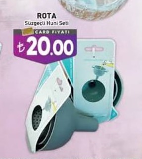 Rota Süzgeçli Huni Seti