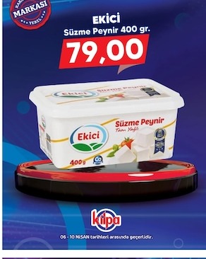 Ekici Süzme Peynir 400 Gr.