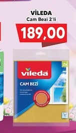 Vileda Cam Bezi 2'Li