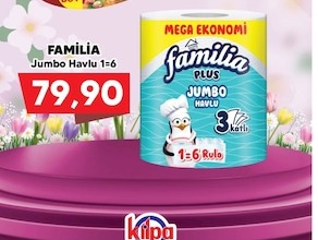 Familia Jumbo Havlu 1=6