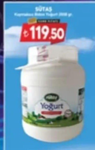 Sütaç Kaymaklı Yoğurt 200Gr