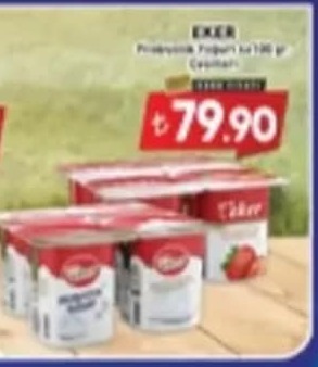 Exxel Probiyotik Yoğurt Çeşitleri 100Gr