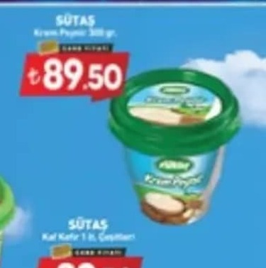 Sütaş Krem Peynir 500 Gr