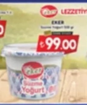 Eker Süzme Yoğurt 500 Gr