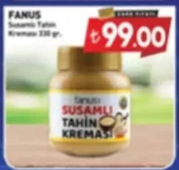 Fanus Susamli Tahin Kremasi 330 Gr.
