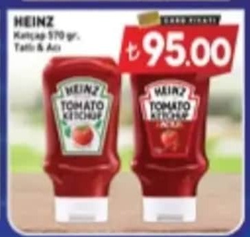 Heinz Ketçap 570 Gr. Tatli & Acı