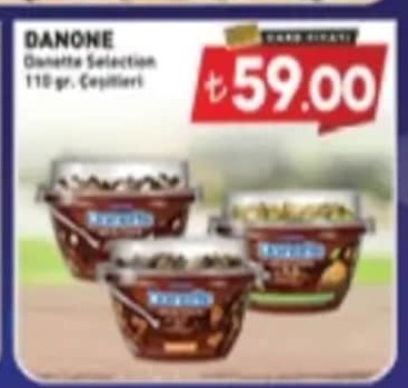 Danone Osmette Selection 110 Gr. Çeşitleri