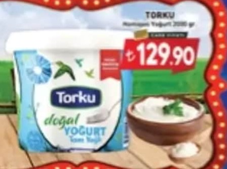 Torku Doğal Yoğurt 2000 Gr