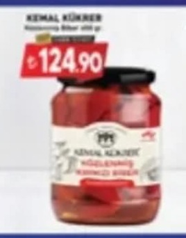 Kemal Kükrer Rende Kekikli Biber 650 Gr