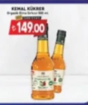 Kemal Kükrer Organik Elma Sirkesi 500 Ml