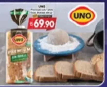 Uno Premium Çok Tahıllı Yeast Ekmeği 450 Gr