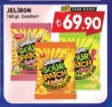 Jelibon Sour Patch Çeşitleri 100 Gr.