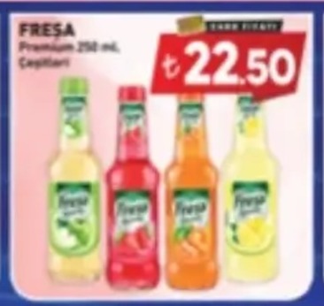 Fresa Premium 250 Ml Çeşitleri