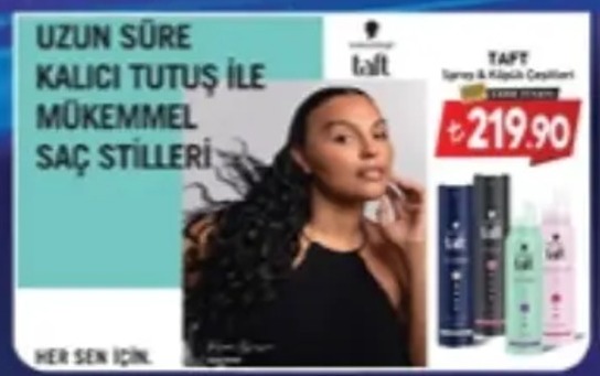 Taft Sprey & Köpük Çeşitleri