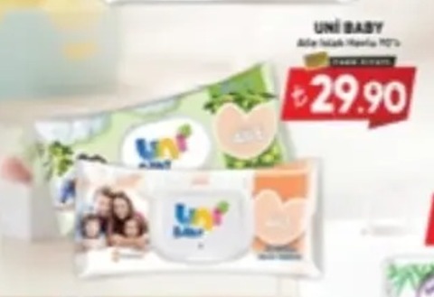 Uni Baby Islak Mendil 70'Li