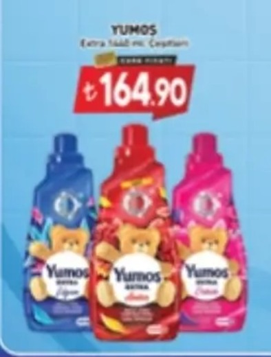 Yumos Extra Yumuşatıcı 1440 Ml Çeşitleri