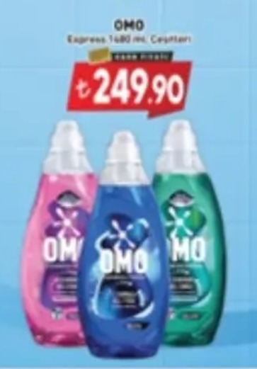 Omo Express Sıvı Deterjan 1680 Ml Çeşitleri