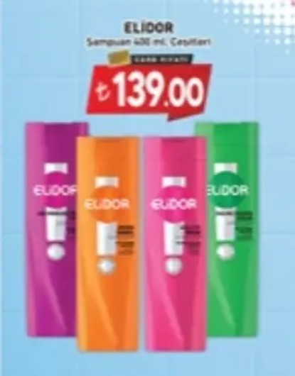 Elidor Şampuan 400 Ml Çeşitleri