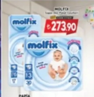 Molfix Jumbo Bebek Bezi Paket 13