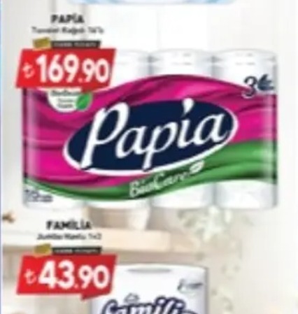 Papia Tuvalet Kağıdı 16'Lı