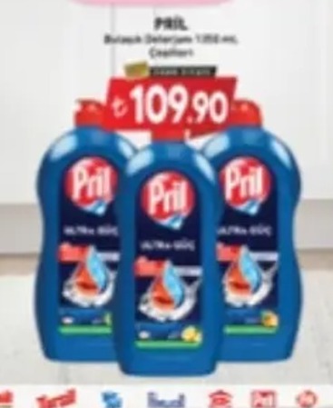 Pril Bolasik Deterjani 1000Ml Çesitleri