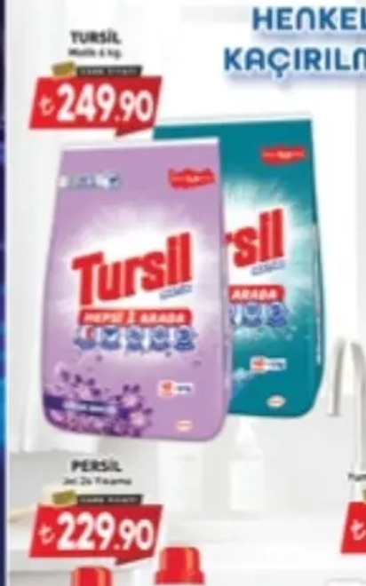 Tursil Toz Deterjan 6 Kg