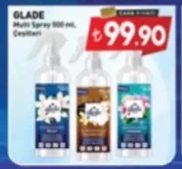 Glade Multi Spray 500Ml Çeşitleri