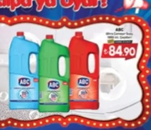 Abc Ultra Çamaşır Suyu 6000 Ml Çeşitleri