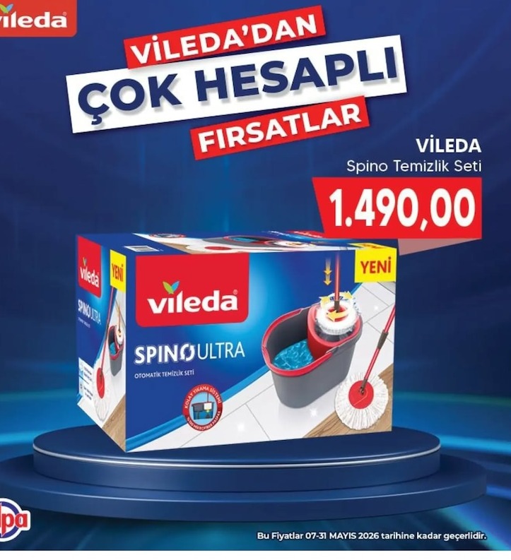 Vileda Spıno Temizlik Seti