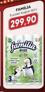 Familia Tuvalet Kağıdı 40'Lı