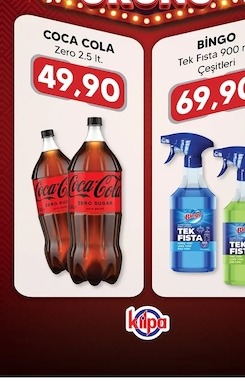 Coca-Cola Zero 2.5 Lt