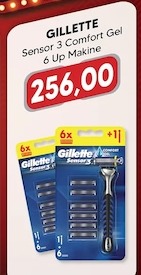Gillette Sensor 3 Comfort Gel 6 Up Makine