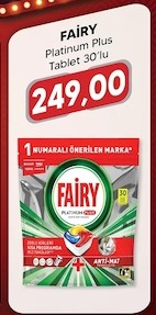 Fairy Platinum Plus Tablet 30Lu