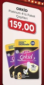 Orkid Platinum 4'Lü Paket Çeşitleri