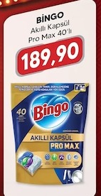 Bingo Akıllı Kapsül Pro Max 40'Lı