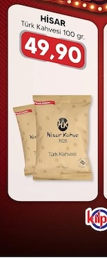 Hisar Türk Kahvesi 100 Gr.