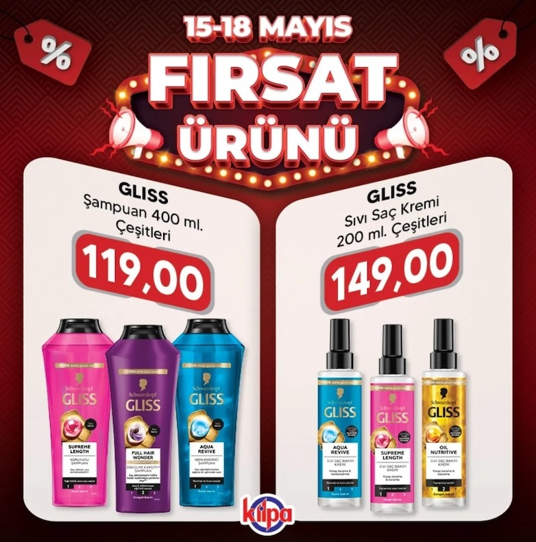 Gliss Şampuan 400 Ml. Çeşitleri