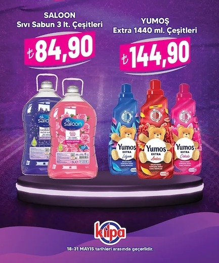 Saloon Sıvı Sabun 3 Lt.
