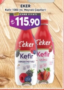 Eker Kefir Meyveli Çeşitleri 1000Ml