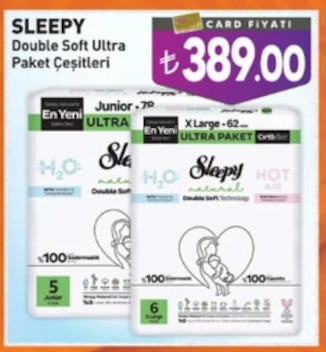 Sleepy Double Soft Ultra Paket Çeşitleri
