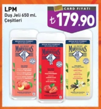 Lpm Duş Jeli 650 Ml Çeşitleri