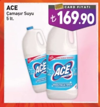 Ace Çamaşır Suyu 5 Lt