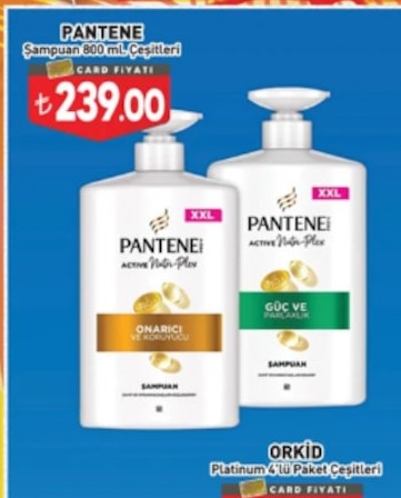 Pantene Şampuan 800 Ml Çeşitleri