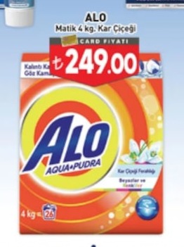 Alo Matik 4 Kg. Kar Çiçeği