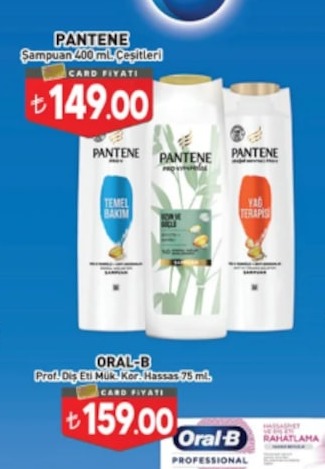 Pantene Şampuan Çeşitleri 400 Ml