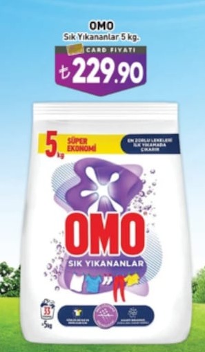 Omo Sık Yikananlar 5 Kg